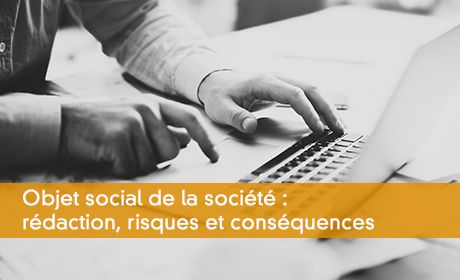 Objet social de la société
