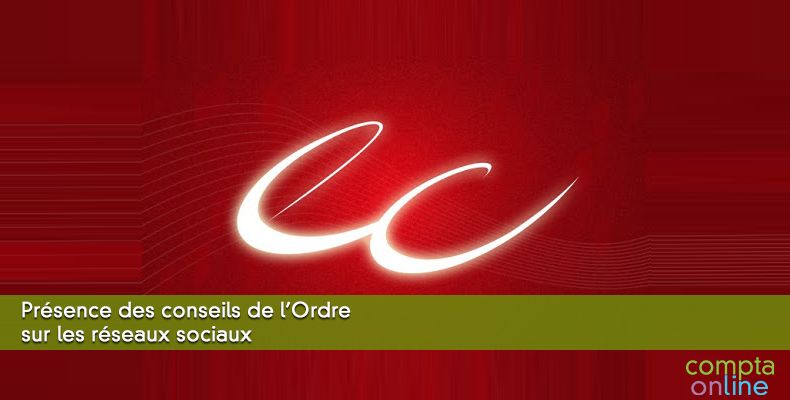 Présence des conseils de l'Ordre sur les réseaux sociaux