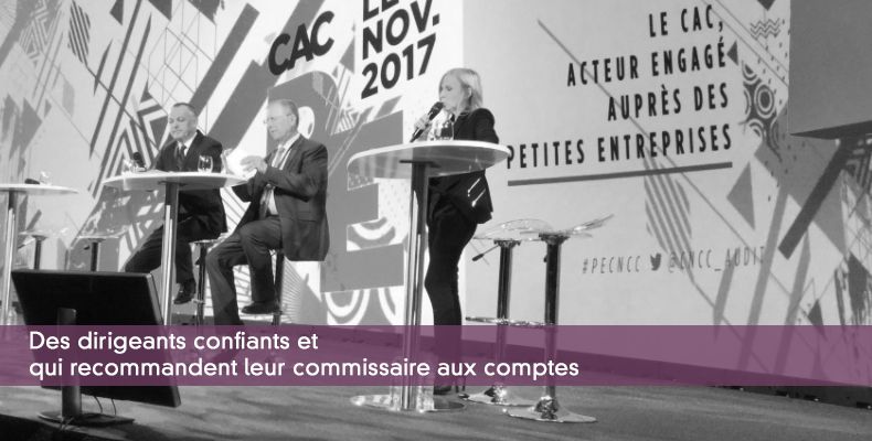 Des dirigeants confiants et qui recommandent leur CAC