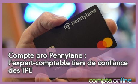 Compte pro Pennylane : l'expert-comptable tiers de confiance des TPE