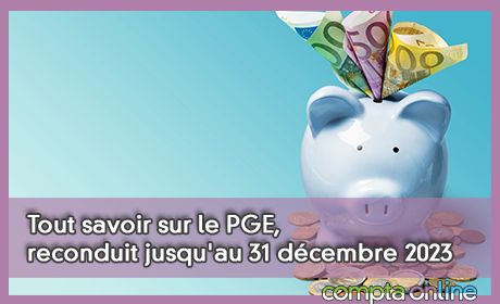 Tout savoir sur le PGE, reconduit jusqu'au 31 dcembre 2023