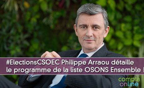 #ElectionsCSOEC Philippe Arraou dtaille le programme de la liste OSONS Ensemble !