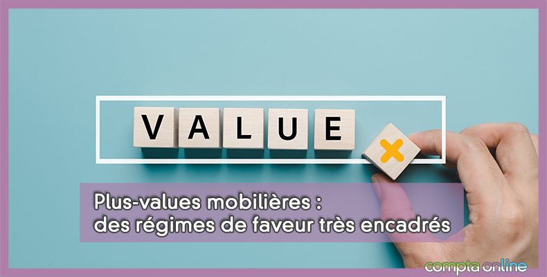 Plus-values de cession de titres