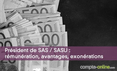 Rémunération mandataire social sas