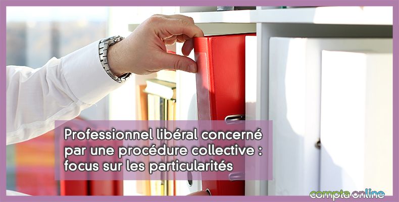 Professionnel libéral procédure collective