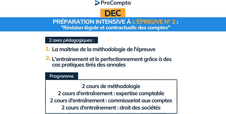 DEC : comment réussir l'épreuve de révision légale ?