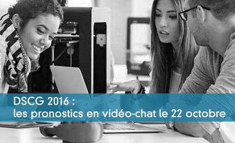 DSCG 2016 : les pronostics en vidéo-chat le 22 octobre