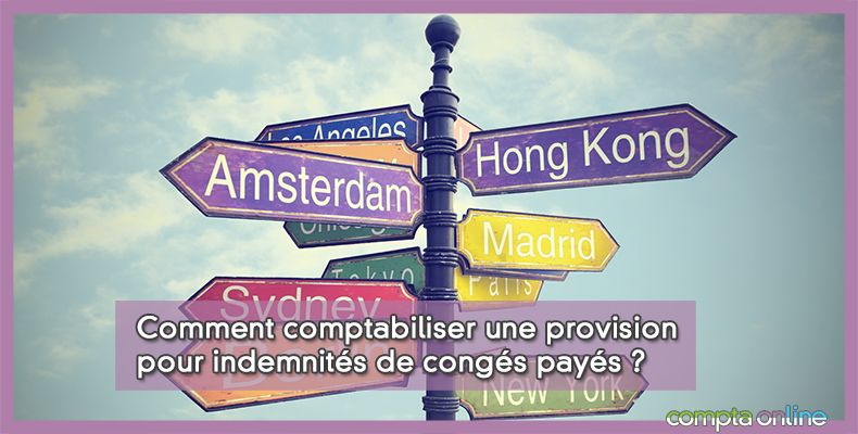 Comptabiliser les congés payés