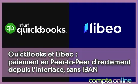 QuickBooks et Libeo : paiement en Peer-to-Peer directement depuis l'interface, sans IBAN