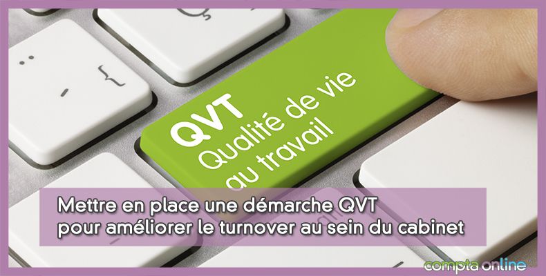 Les 4 étapes de la démarche QVT dans les cabinets
