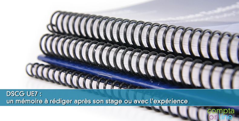 Rapport de stage DSCG