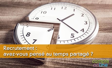 Recrutement : avez-vous pensé au temps partagé ?