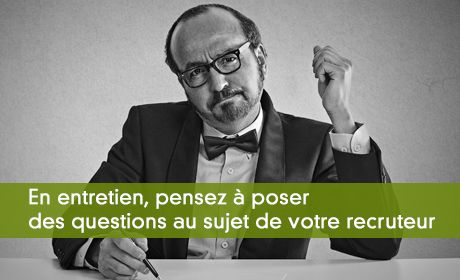 Questions  poser au sujet du recruteur