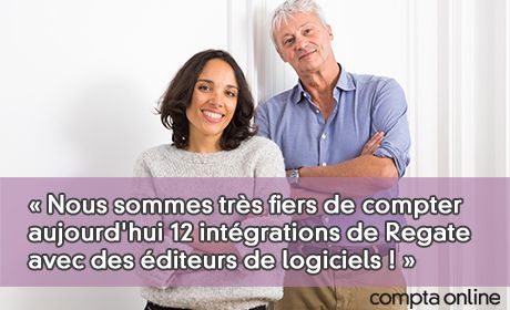  Nous sommes trs fiers de compter aujourd'hui 12 intgrations de Regate avec des diteurs de logiciels ! 