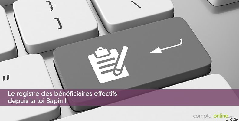 Le registre des bénéficiaires effectifs