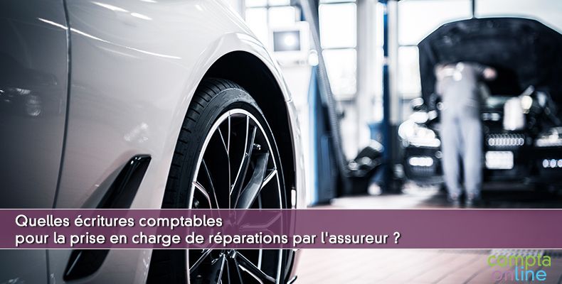 Comptabilisation sinistre, franchise et réparations