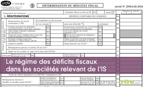 Le régime des déficits fiscaux dans les sociétés relevant de l'IS