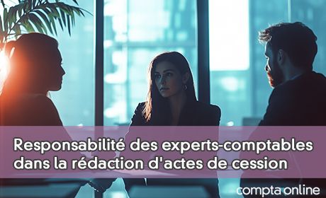 Responsabilit des experts-comptables dans la rdaction d'actes de cession