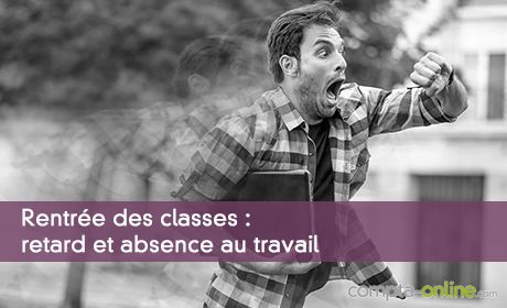 Rentrée des classes et absence au travail