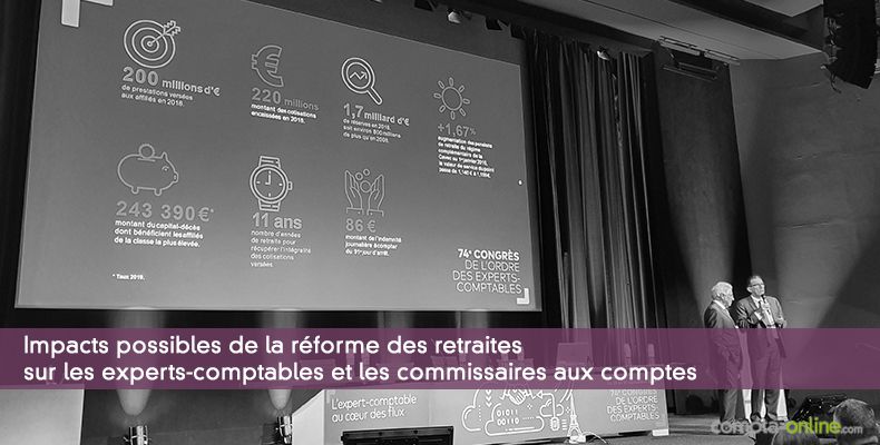 Impacts possibles de la réforme des retraites sur les EC et CAC
