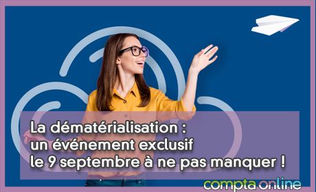 La dmatrialisation : un vnement exclusif le 9 septembre  ne pas manquer !