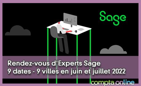 Rendez-vous d'Experts Sage - 9 dates - 9 villes en juin et juillet 2022