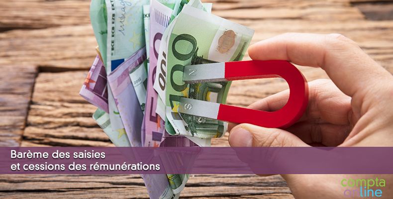 Barème des saisies sur salaire ou saisie sur rémunération