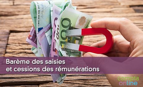 Barème des saisies sur salaire ou saisie sur rémunération