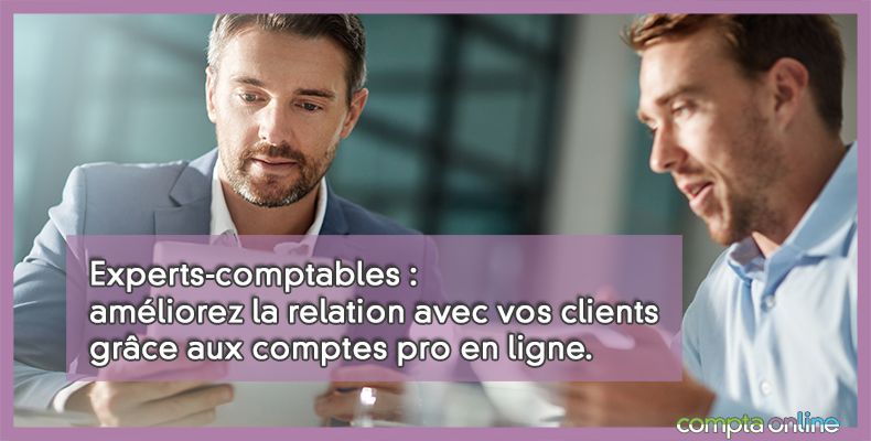 Compte pro en ligne