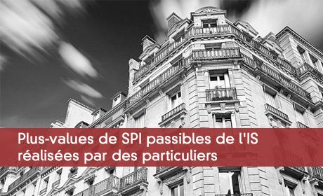 Sociétés à prépondérance immobilière