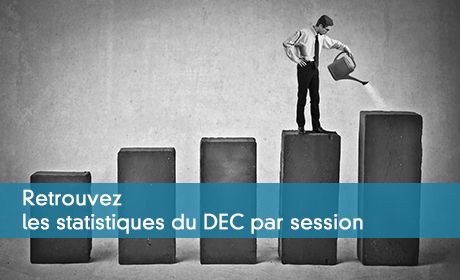 Les statistiques du DEC par session