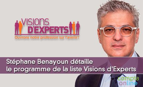 #ElectionsCSOEC Stphane Benayoun dtaille le programme de la liste Visions d'Experts