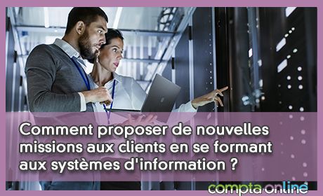 Comment proposer de nouvelles missions aux clients en se formant aux systmes d'information ?