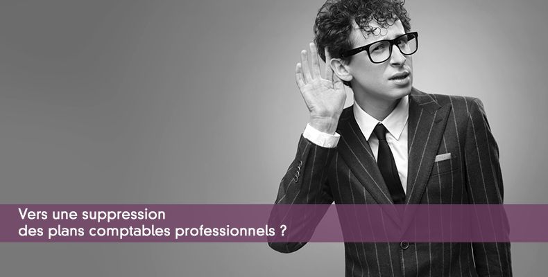 Vers une suppression des plans comptables professionnels ?