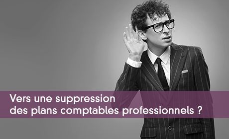 Vers une suppression des plans comptables professionnels ?