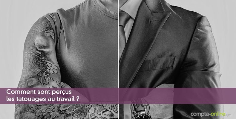 Comment sont perçus les tatouages au travail ?
