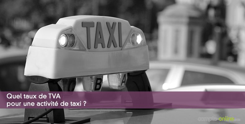 Taux de TVA pour taxi