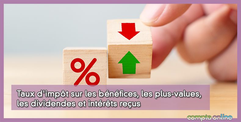 Taux d'impôt en France