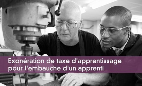Exonération de taxe d'apprentissage