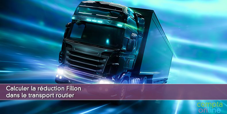 Calculer la réduction Fillon dans le transport routier