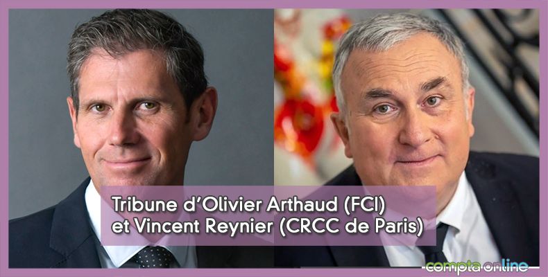 Tribune d'Olivier Arthaud (FCI) et Vincent Reynier (CRCC de Paris)