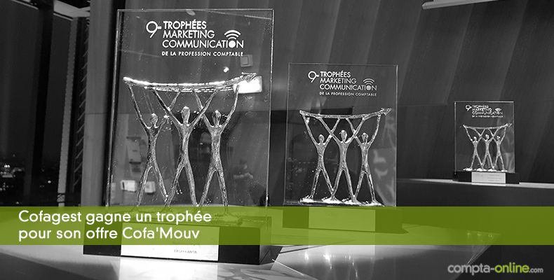 Cofagest gagne un trophée pour son offre Cofa'Mouv