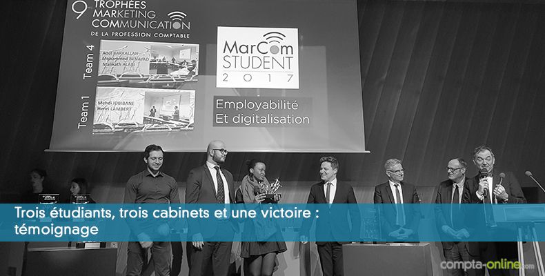 Trois étudiants, trois cabinets et une victoire : témoignage