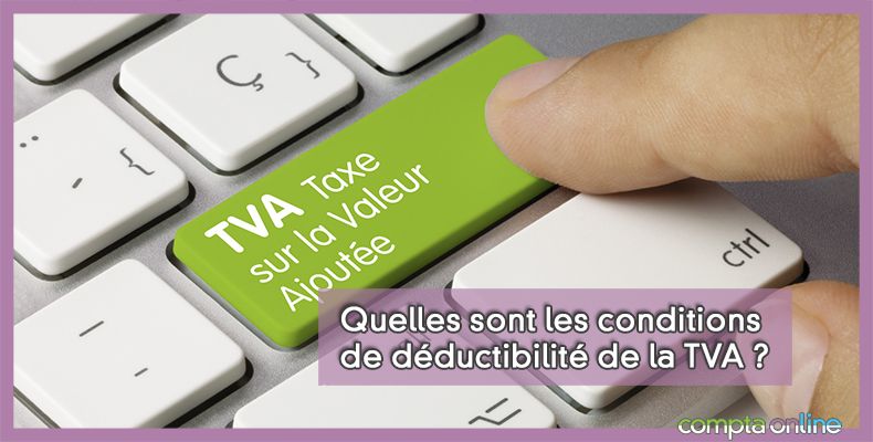Déductibilité de la TVA