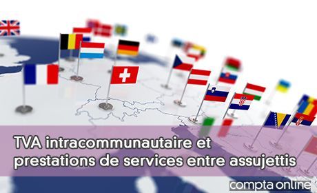 TVA intracommunautaire et prestations de services entre assujettis
