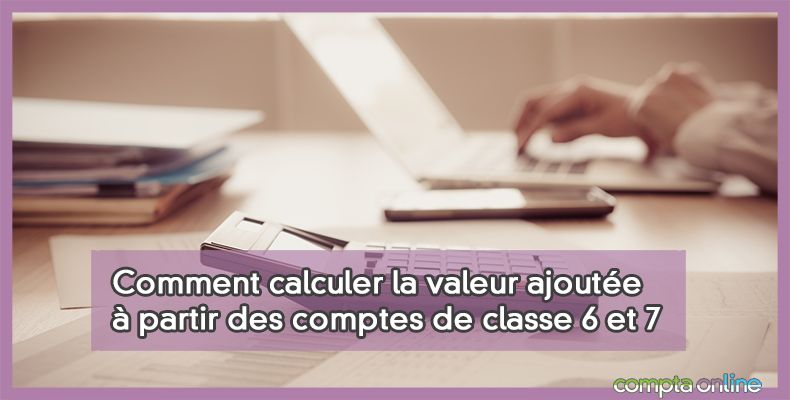 Calcul de la valeur ajoute