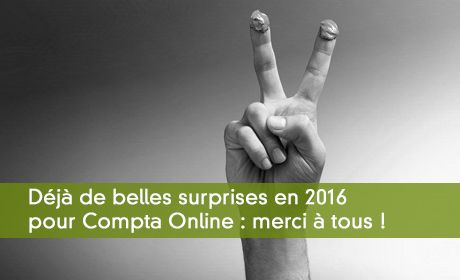 Compta Online bat déjà des records en 2016