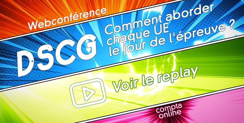 Save the date : webconférence spéciale DSCG le 13/10 à 18h sur Youtube